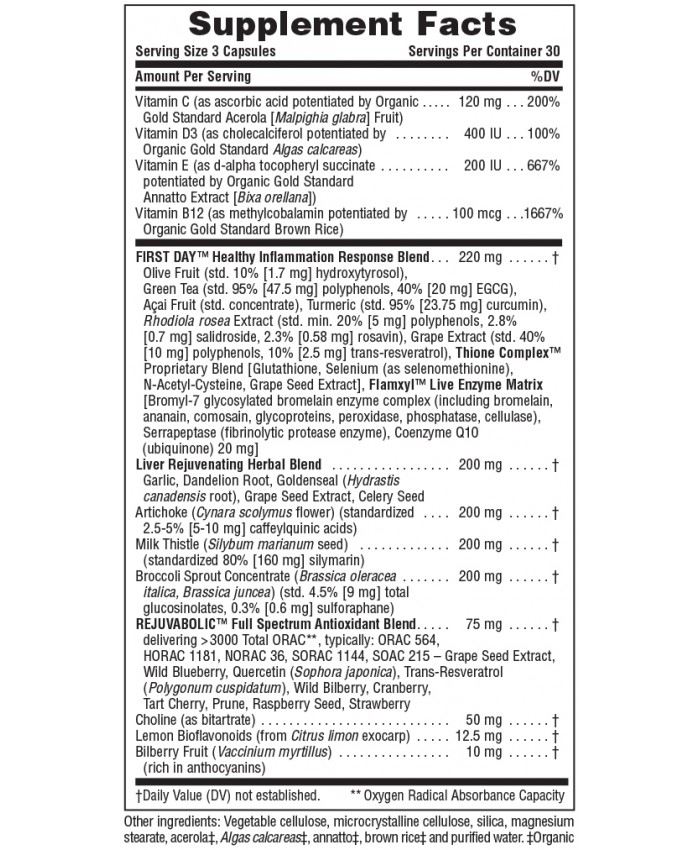 Nature's Plus Ageloss Liver Support 90caps